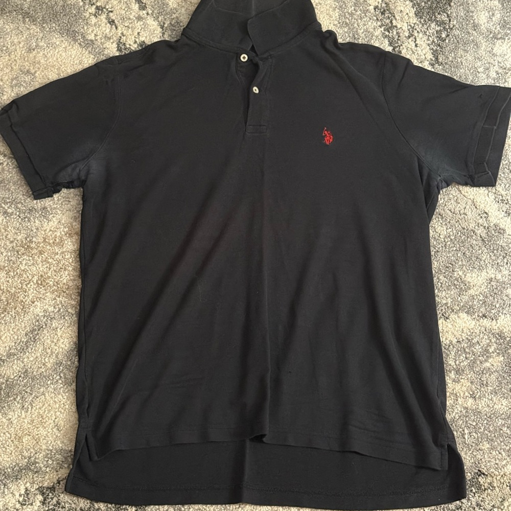 Men's Black Polo Shirt
